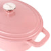 Image 4 of BergHOFF Neo Cast Iron 3qt. Round Dutch Oven 8" with Lid, Pink