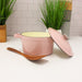 BergHOFF Neo Cast Iron 3qt. Round Dutch Oven 8" with Lid, Pink - Stock Pots