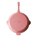 BergHOFF Neo 4pc Cast Iron Cookware Set, Grill Pan, Fry Pan & Oval Dutch Oven, Pink - Cookware Sets