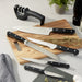 BergHOFF Essentials Contempo 6Pc Stainless Steel Knife Set with Sharpener - Kitchen Knives