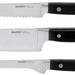 BergHOFF Essentials Contempo 6Pc Stainless Steel Knife Set with Sharpener - Kitchen Knives