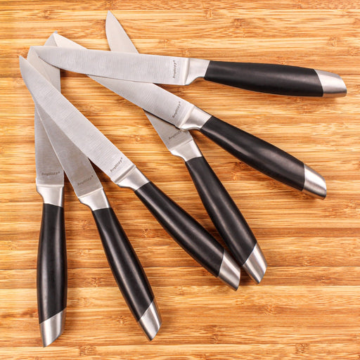 BergHOFF Essentials Geminis 12Pc Stainless Steel Steak Knife Set, 4.75" - Kitchen Knives