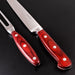 BergHOFF Pakka Wood 6pc Carving Prep and Turkey Baster Set - Kitchen Knives