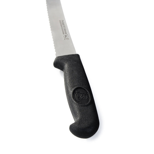 BergHOFF Soft Grip 6" Stainless Steel Scalloped Utility Knife - Kitchen Knives