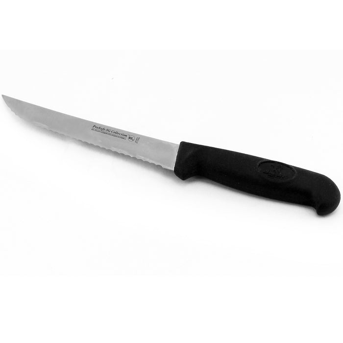 BergHOFF Essentials Stainless Steel Serrated Utility Knife, 8" - Kitchen Slicers