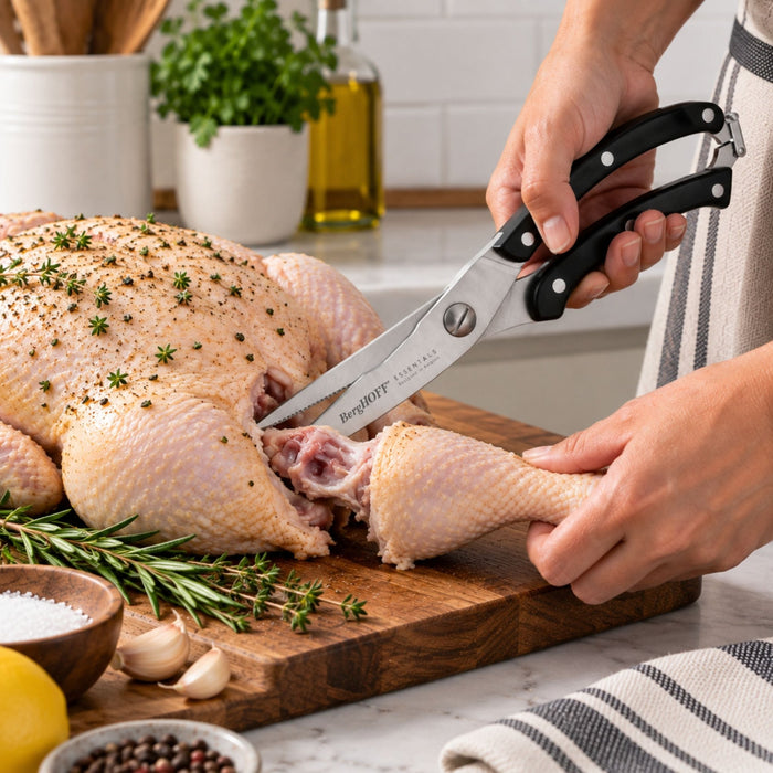 BergHOFF Essentials Moon Poultry Shears, 8" - Kitchen Shears