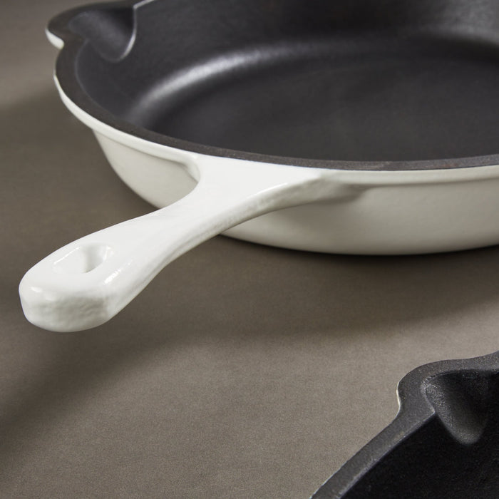 BergHOFF Neo Cast Iron Fry Pan 10", White - Skillets & Frying Pans