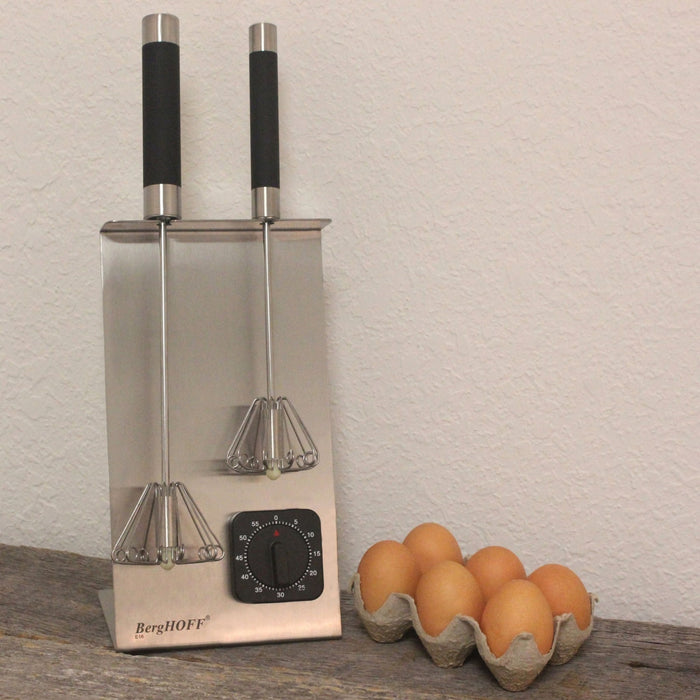 BergHOFF Essentials 3Pc 18/10 Stainless Steel Whisk Set, Black - Kitchen Utensil Sets