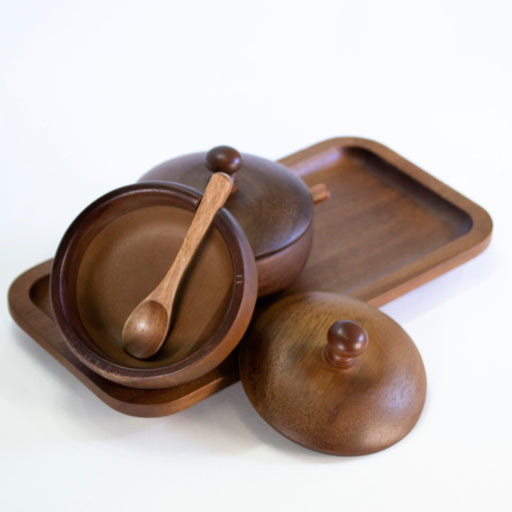 BergHOFF Acacia Wooden Spice Jar Set - Spice Organizers