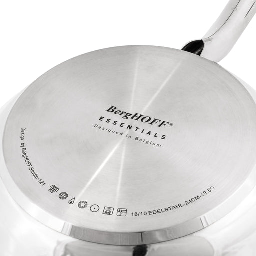 BergHOFF Belly Shape 18/10 Stainless Steel 9.5" Fry Pan - Skillets & Frying Pans