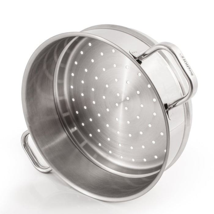 BergHOFF Belly Shape 18/10 Stainless Steel 9.5" Steamer - Steamer Baskets
