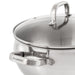 BergHOFF Belly Shape 12pc 18/10 Stainless Steel Cookware Set, Glass Lids - Cookware Sets