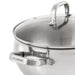 Image 12 of BergHOFF Belly Shape 12pc 18/10 Stainless Steel Cookware Set, Glass Lids