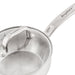 BergHOFF Belly Shape 18/10 Stainless Steel 6.25" Sauce Pan with Glass Lid, 1.5qt. - Saucepans