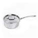 BergHOFF Professional Tri-Ply 18/10 Stainless Steel 8" Saucepan with SS Lid, 3qt. - Saucepans