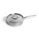 BergHOFF Professional Tri-Ply 18/10 Stainless Steel 11" Sauté Pan with SS Lid, 4.5qt. - Sauté Pans