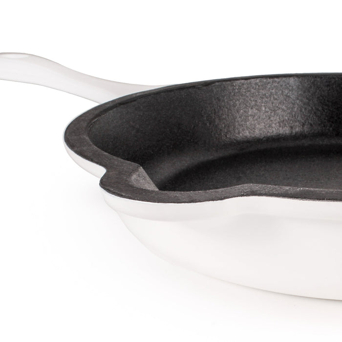 BergHOFF Neo 2pc Cast Iron 10" Fry Pan & 11" Grill Pan Cookware Set, White - Cookware Sets