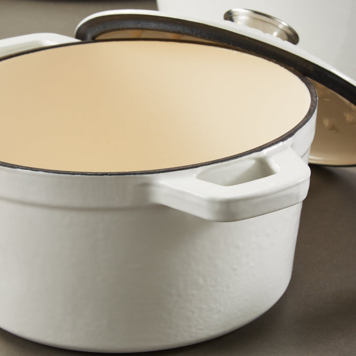 BergHOFF Neo 10pc Cast Iron Cookware Set, White - Cookware Sets