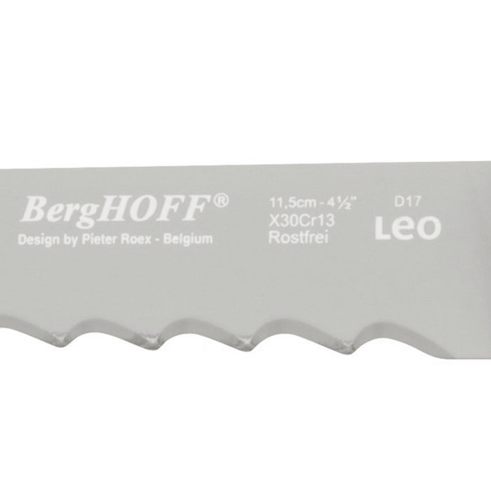 BergHOFF Leo 12pc Stainless Steel Serrated Steak Knives 4.5" - Kitchen Knives