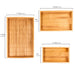 BergHOFF Bamboo 3Pc Serving Tray Set - Serving Trays