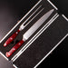 BergHOFF Pakka Wood 7pc Stainless Steel Steak & Carving Knife Set - Kitchen Knives