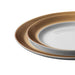 BergHOFF GEM Porcelain 6Pc Dinnerware Place Setting, White & Gold - Dinnerware Sets
