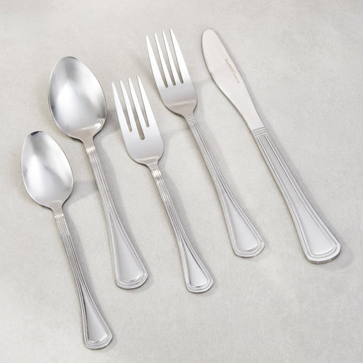 BergHOFF Essentials 20Pc 18/10 Stainless Steel Flatware Set, Polished - Flatware Sets