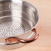 BergHOFF Ouro Gold 18/10 Stainless Steel 9.5" Steamer Insert, Two Side Handles - Food Steamers
