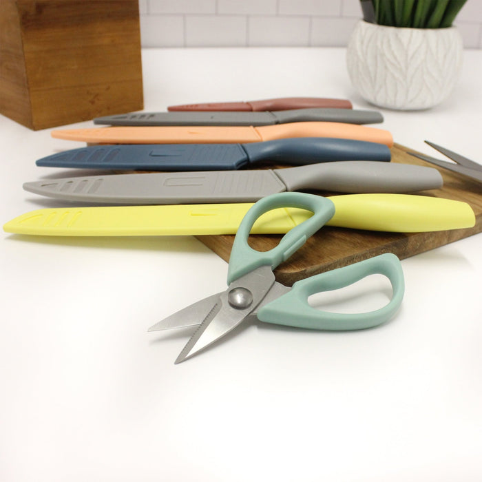 BergHOFF 15pc Nonstick Stainless Steel Kitchen Knife Set, Multicolor - Kitchen Knives
