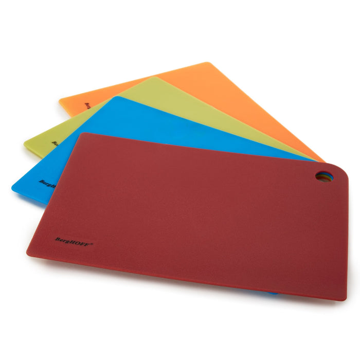 BergHOFF 4Pc Flexible PP Cutting Board Set, Multicolor - Cutting Boards