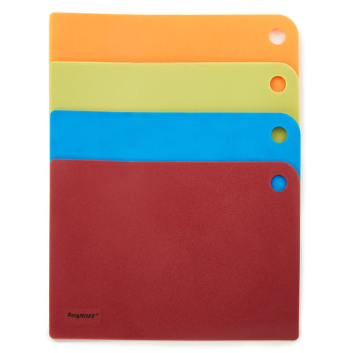 BergHOFF 4Pc Flexible PP Cutting Board Set, Multicolor - Cutting Boards