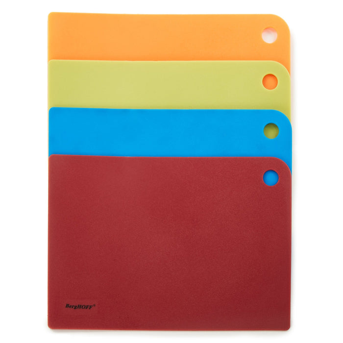 BergHOFF 4Pc Flexible PP Cutting Board Set, Multicolor - Cutting Boards