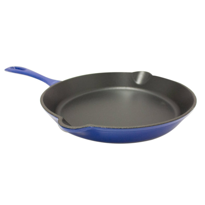BergHOFF Neo 2pc Cast Iron 10" Fry and Grill Pan Cookware Set, Blue - Skillets & Frying Pans