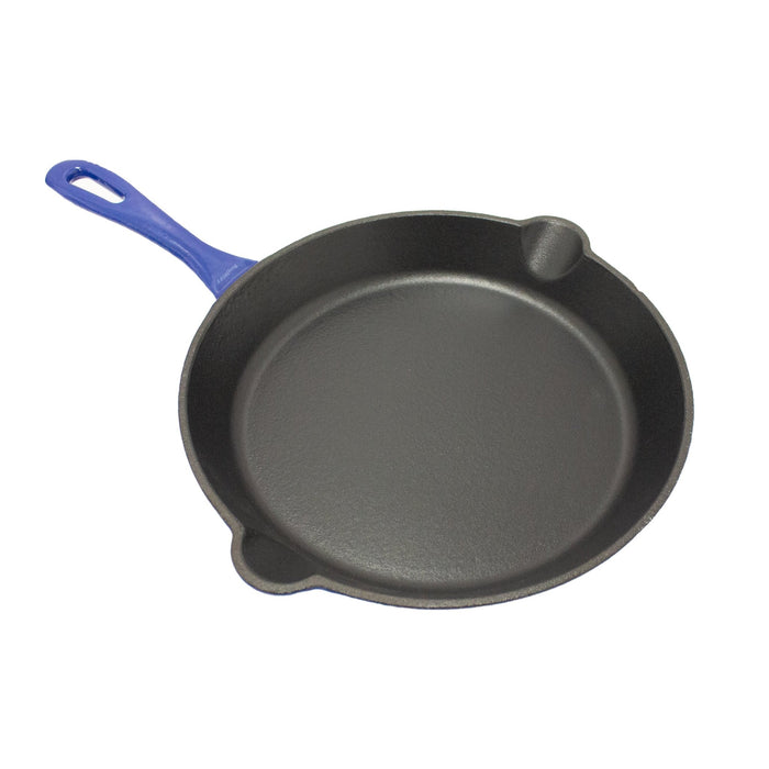 BergHOFF Neo 2pc Cast Iron 10" Fry and Grill Pan Cookware Set, Blue - Skillets & Frying Pans
