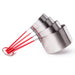 Image 7 of Essentials 10pc Bakers Kitchen Tool Set