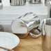 Image 3 of 6Pc 18/10 Stainless Steel Mug Set, 12 oz