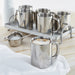 Image 4 of 6Pc 18/10 Stainless Steel Mug Set, 12 oz