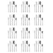 Image 3 of Essentials 60Pc 18/10 Stainless Steel Flatware Set, Essense