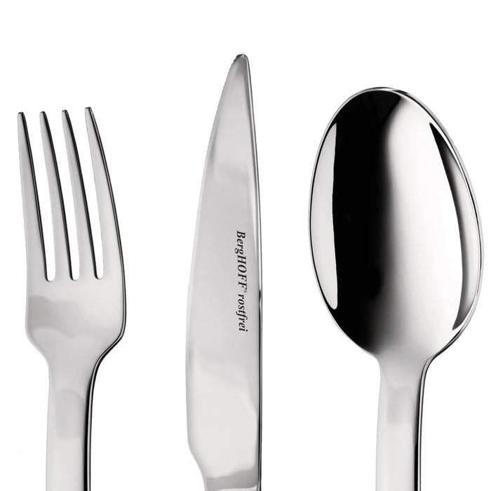 Image 5 of Essentials 60Pc 18/10 Stainless Steel Flatware Set, Essense