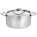 BergHOFF Vintage 10pc Tri-Ply 18/10 Stainless Steel Cookware Set with Lids, Hammered - Cookware Sets