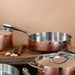 BergHOFF Vintage Tri-Ply Copper 9.5" Deep Skillet, Hammered - Skillets & Frying Pans