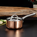 BergHOFF Vintage Tri-Ply Copper 5.5" Saucepan 1qt. with Lid, Polished - Saucepans