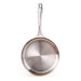 Image 4 of Vintage Tri-Ply Copper 8" Deep Skillet, Polished