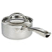 Image 3 of Vintage Tri-Ply 18/10 Stainless Steel 5.5" Saucepan 1qt. with Lid, Hammered