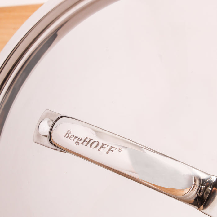 Image 7 of Vintage Tri-Ply 18/10 Stainless Steel 5.5" Saucepan 1qt. with Lid, Hammered