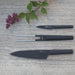 BergHOFF Ron 5" Stainless Steel Chefs Knife, Black - Kitchen Knives