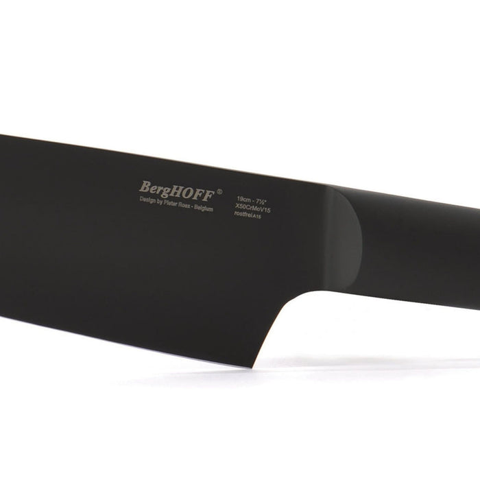 BergHOFF Ron 5" Stainless Steel Chefs Knife, Black - Kitchen Knives