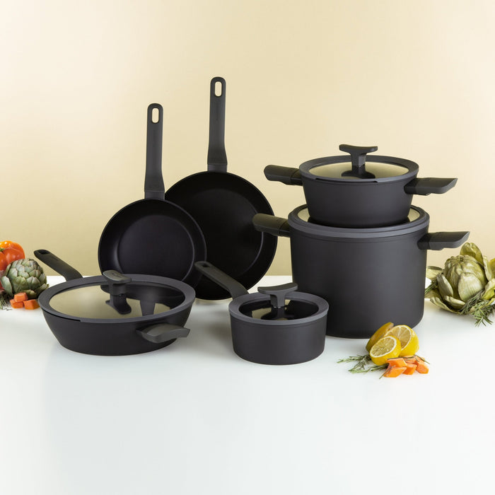BergHOFF Leo Non-stick Fry Pan 8", Black - Skillets & Frying Pans