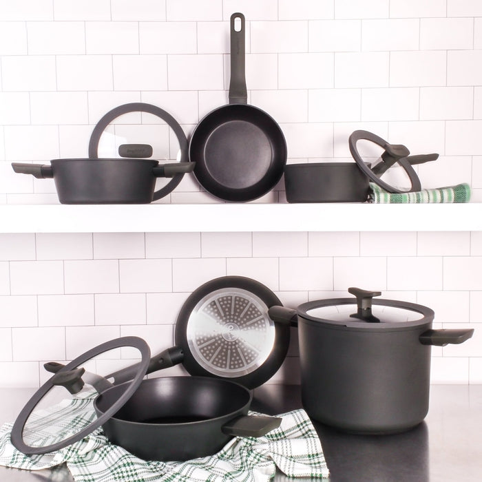 BergHOFF Leo Non-stick Fry Pan 8", Black - Skillets & Frying Pans