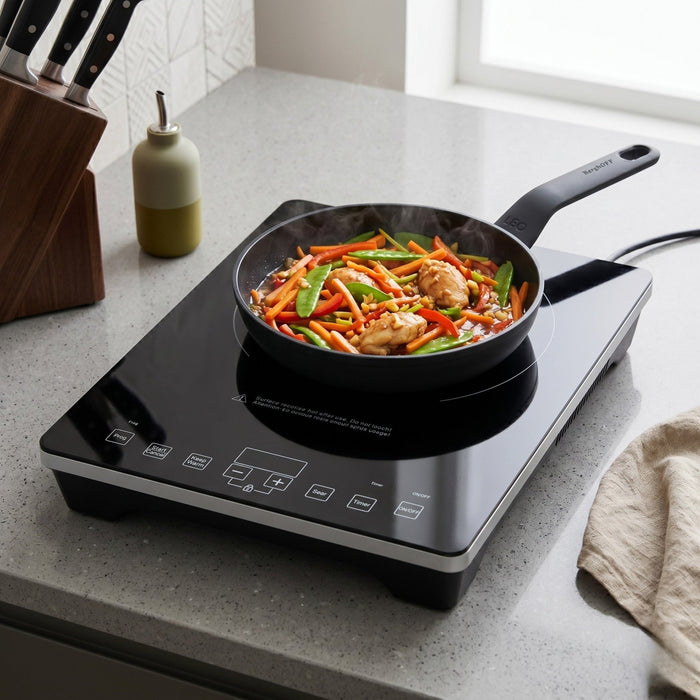 BergHOFF Leo Non-stick Fry Pan 10", Black - Skillets & Frying Pans
